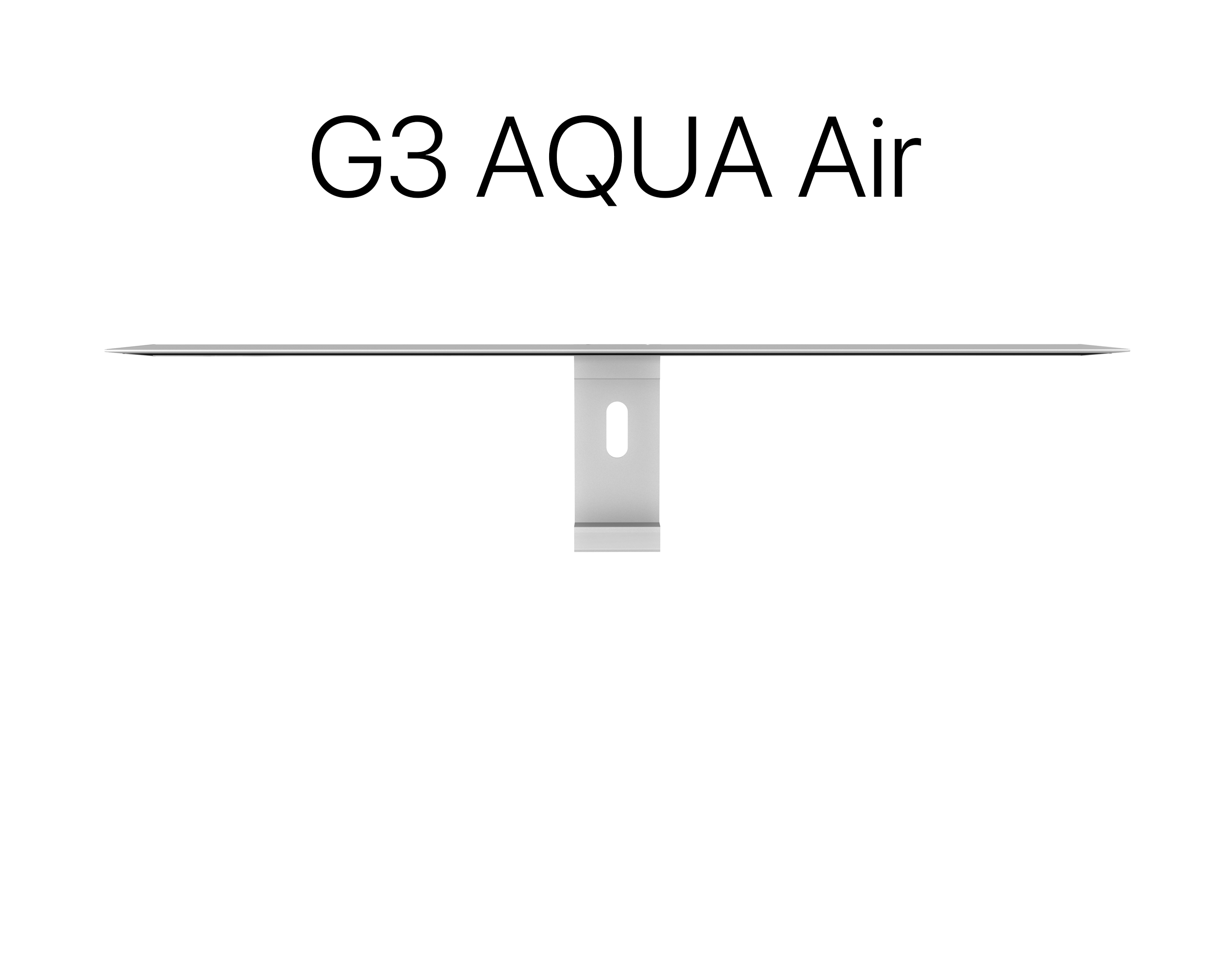Aqua Air LED Aquarium Light | Space Aluminum Unibody Design
