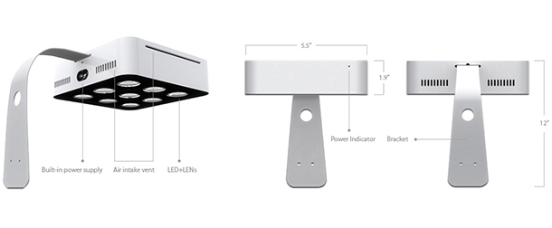 Aqua mini - led aquarium light