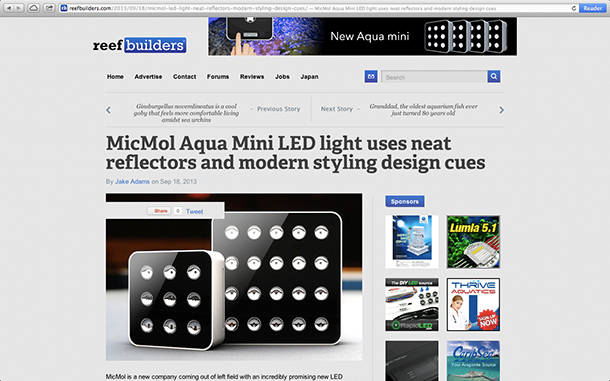 aqua mini - led aquarium light